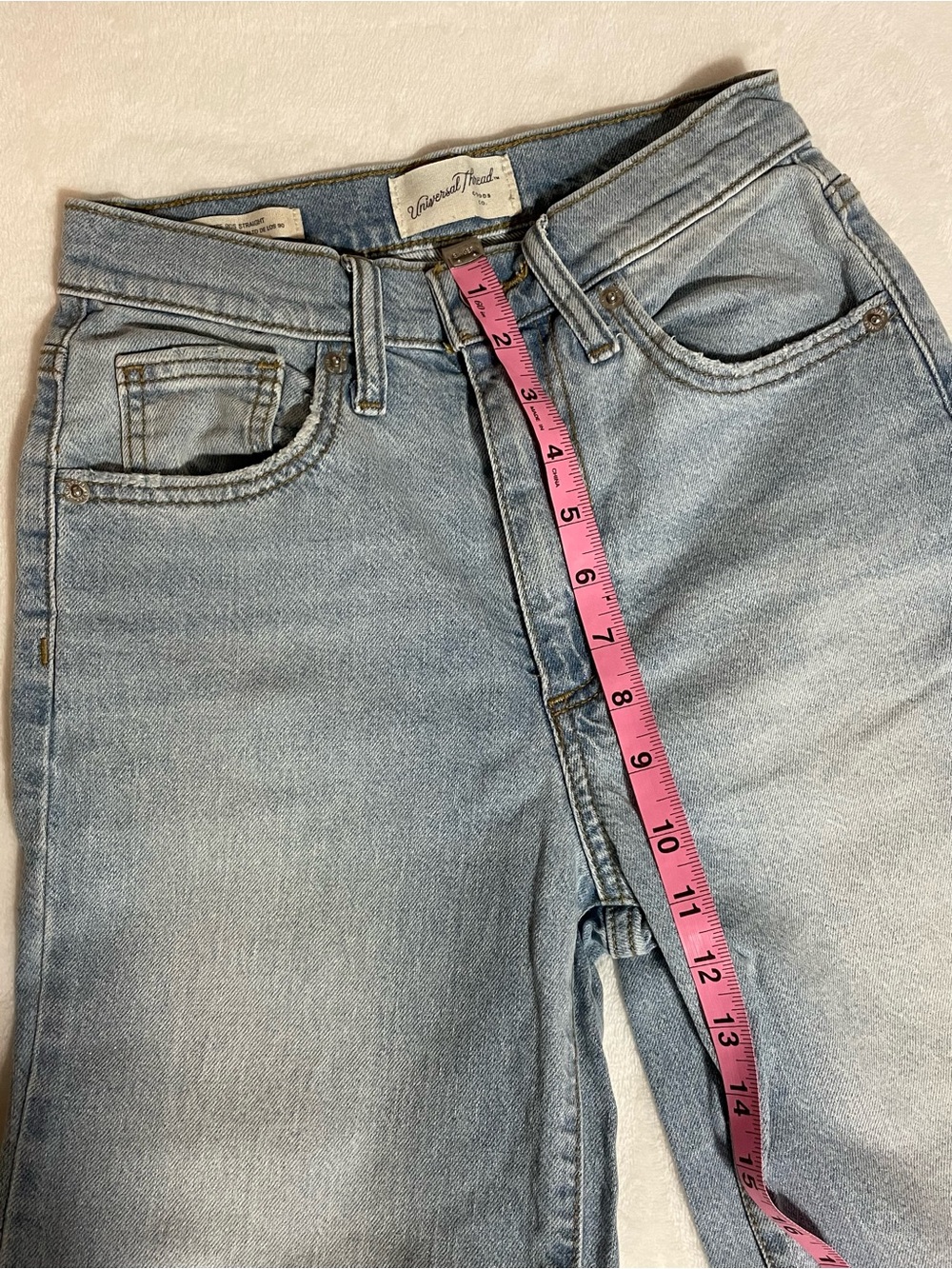 Universal Thread High Rise 90s Straight Denim - Picture 10 of 12